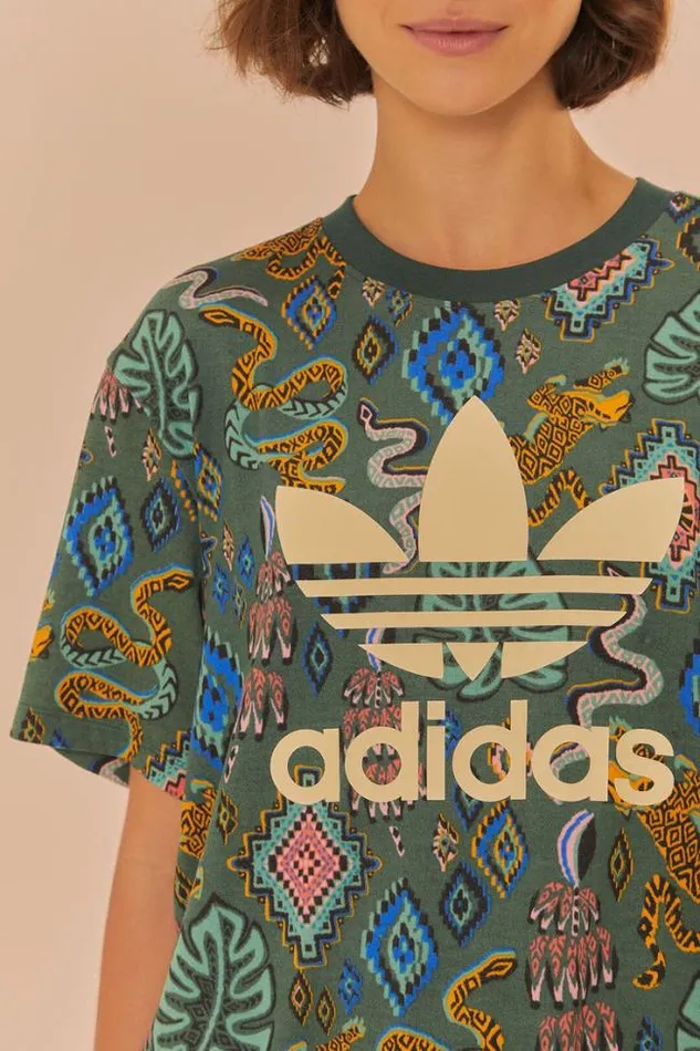 Green Adidas Farm Rio TShirt Women FARM Rio Tshirts Green Adidas Farm Rio TShirt Women FARM Rio Tshirts