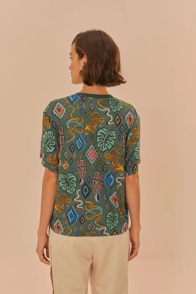 Green Adidas Farm Rio TShirt Women FARM Rio Tshirts Green Adidas Farm Rio TShirt Women FARM Rio Tshirts