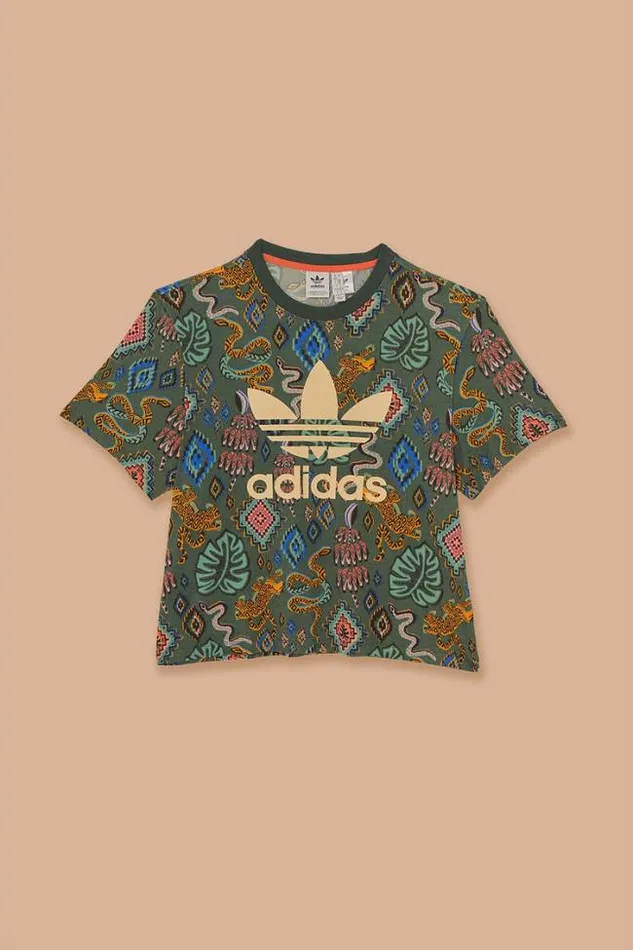 Green Adidas Farm Rio TShirt Women FARM Rio Tshirts Green Adidas Farm Rio TShirt Women FARM Rio Tshirts