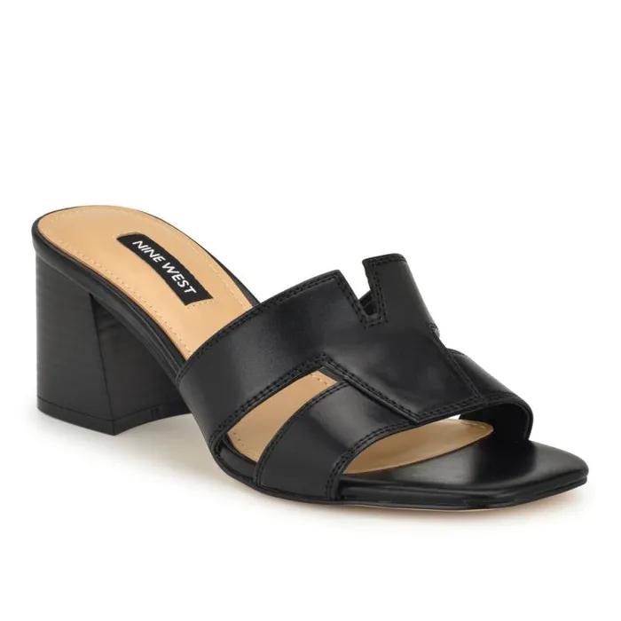 Griselda Block Heel Sandals Black Women Nine West Sandals Griselda Block Heel Sandals Black Women Nine West Sandals