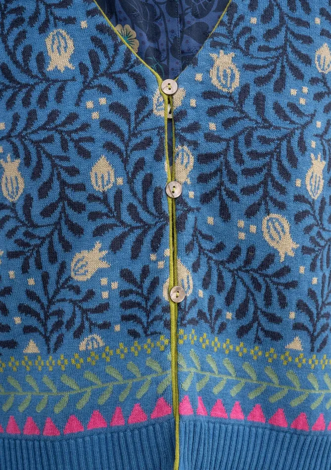 Gudrun Sjdn Aurora Knit Vest In Organic And Recycled Cotton Women Waistcoats