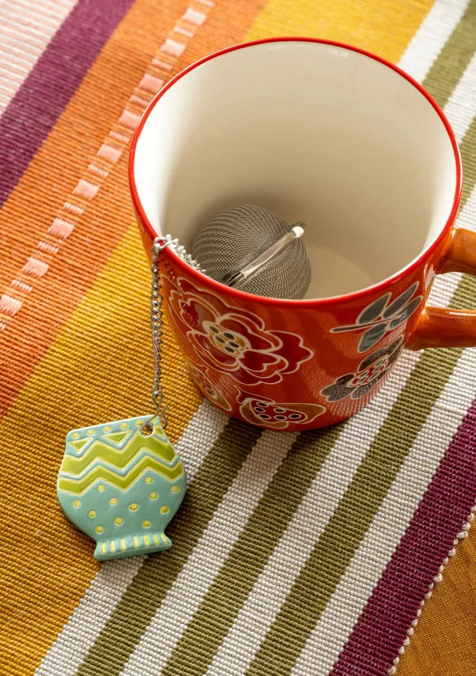 Gudrun Sjdn Flower Pots Tea Strainer In Ceramic Women Kitchen and Dining Area