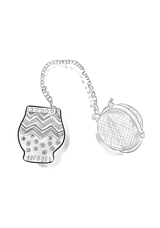 Gudrun Sjdn Flower Pots Tea Strainer In Ceramic Women Kitchen and Dining Area