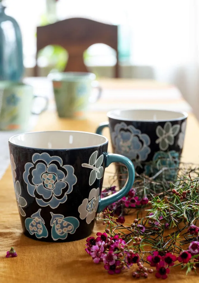 Gudrun Sjdn Flower Pots Tea Strainer In Ceramic Women Kitchen and Dining Area