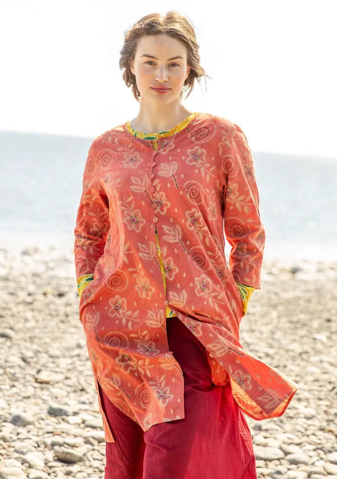 Gudrun Sjdn Kamala Woven Dress In Organic Cotton Women Dresses