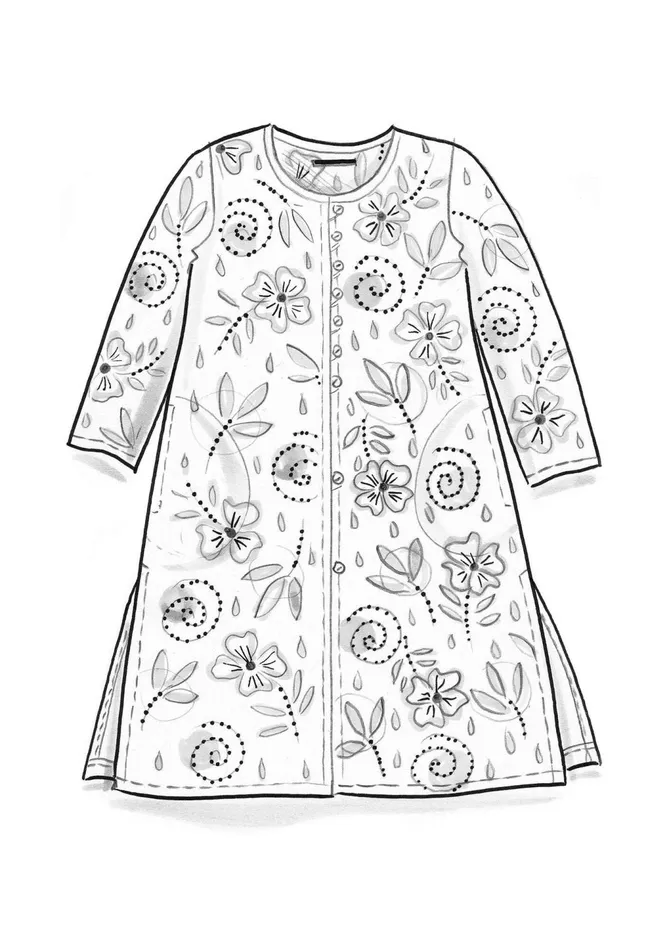 Gudrun Sjdn Kamala Woven Dress In Organic Cotton Women Dresses