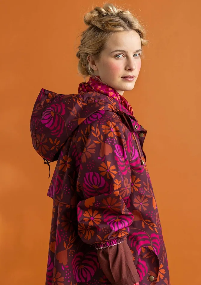 Gudrun Sjdn Woven Hedda Raincoat In Organic Cotton Women Coats and Jackets