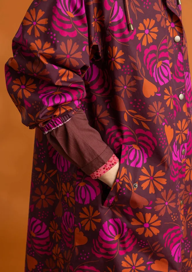 Gudrun Sjdn Woven Hedda Raincoat In Organic Cotton Women Coats and Jackets