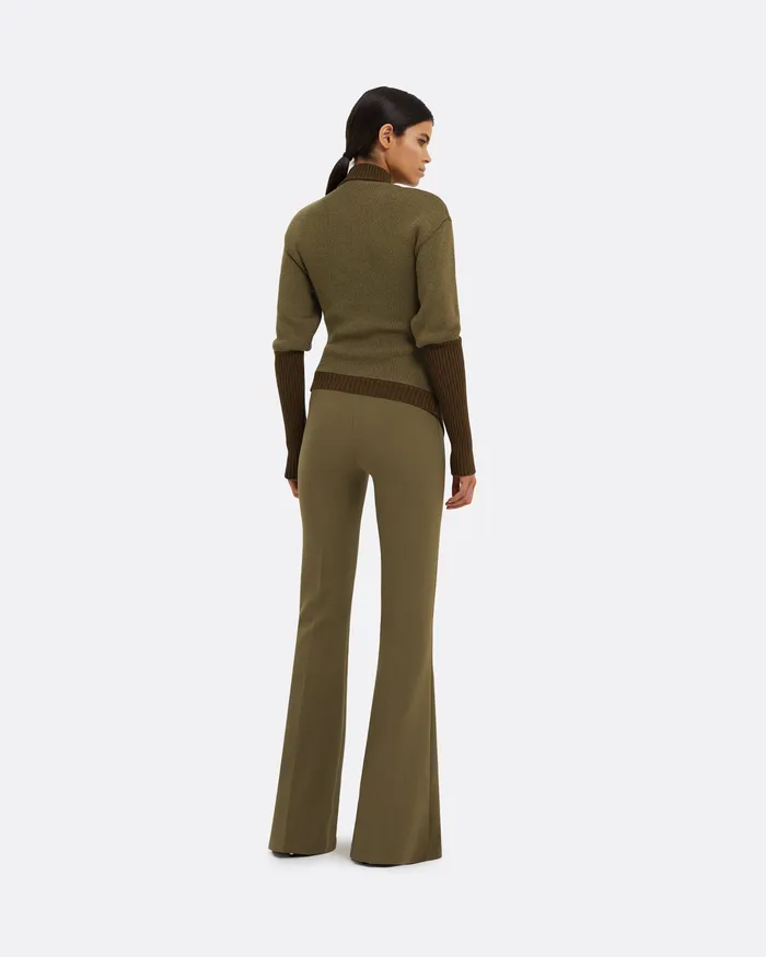 Halluana Khaki Trousers Khaki Trousers Safiyaa Women