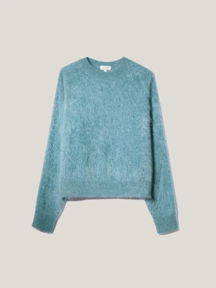 Halo Cashmere Jumper Blue Women Jigsaw Knitwear and Cashmere