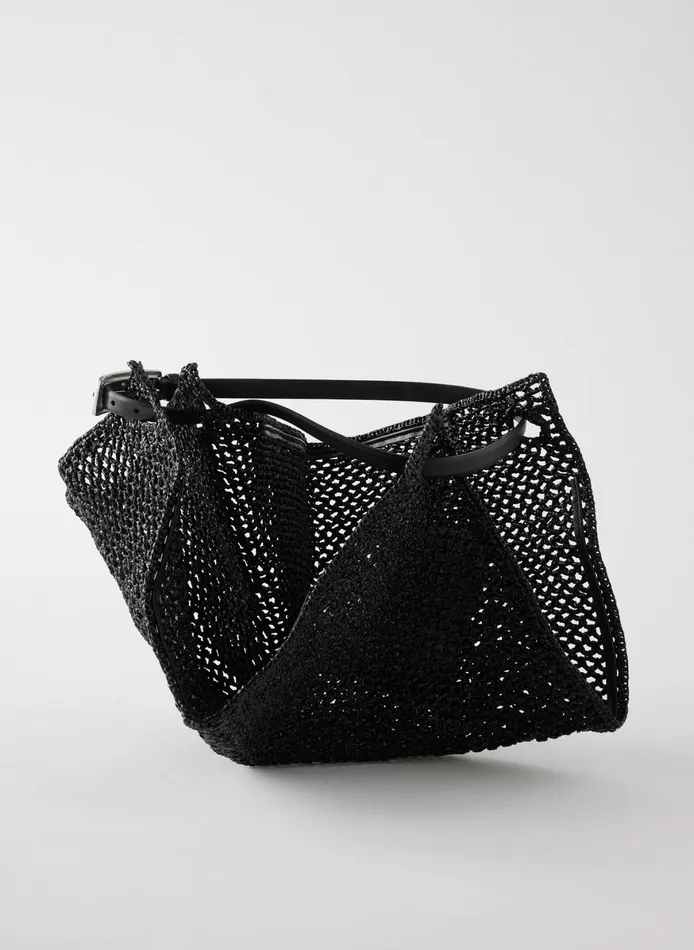 Handbags Women Tibi Aire Libre Mesh Crochet Bag