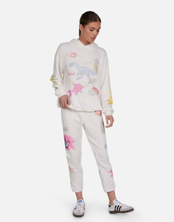Harmony Dino Elements Milk Women Lauren Moshi Hoodies