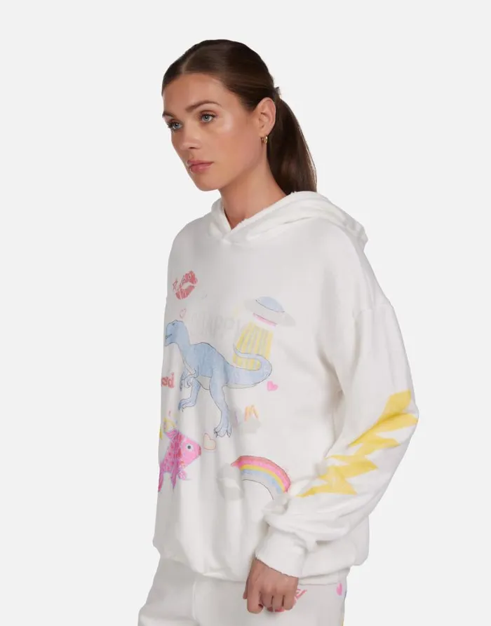 Harmony Dino Elements Milk Women Lauren Moshi Hoodies