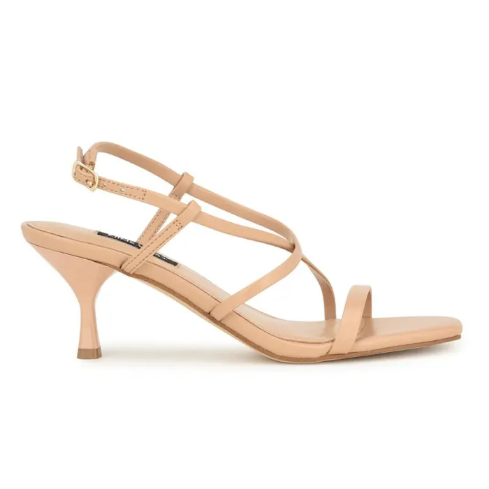 Haya Strappy Sandals Warm Blush Women Nine West Sandals