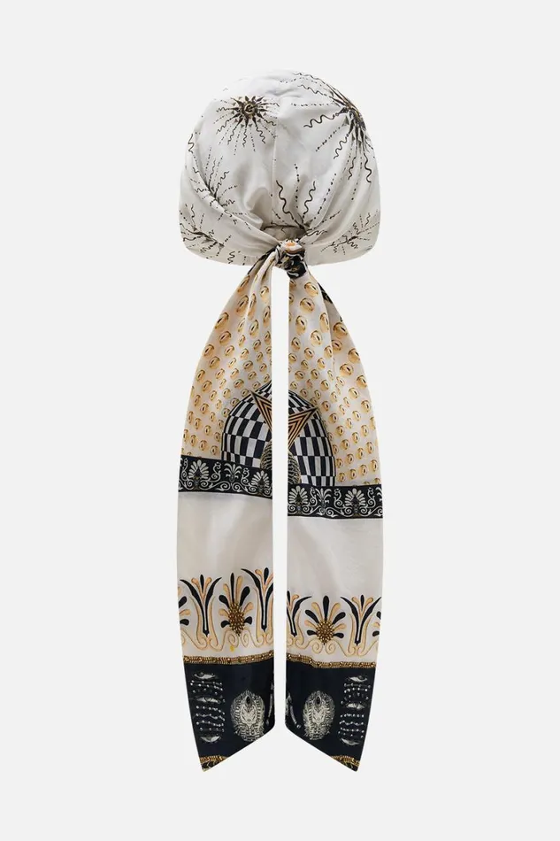 HEADSCARF WITH LONG TIES GODDESS ENERGY Goddess Energy WomensMens Camilla Hair Accessories