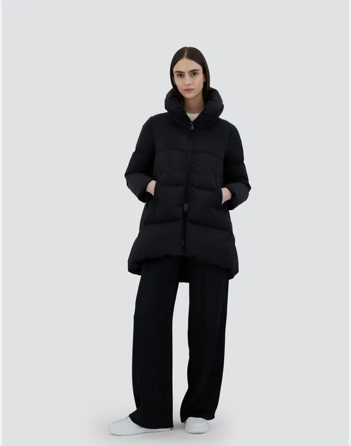 Herno ASHAPE JACKET IN ECOAGE Black Women AShape