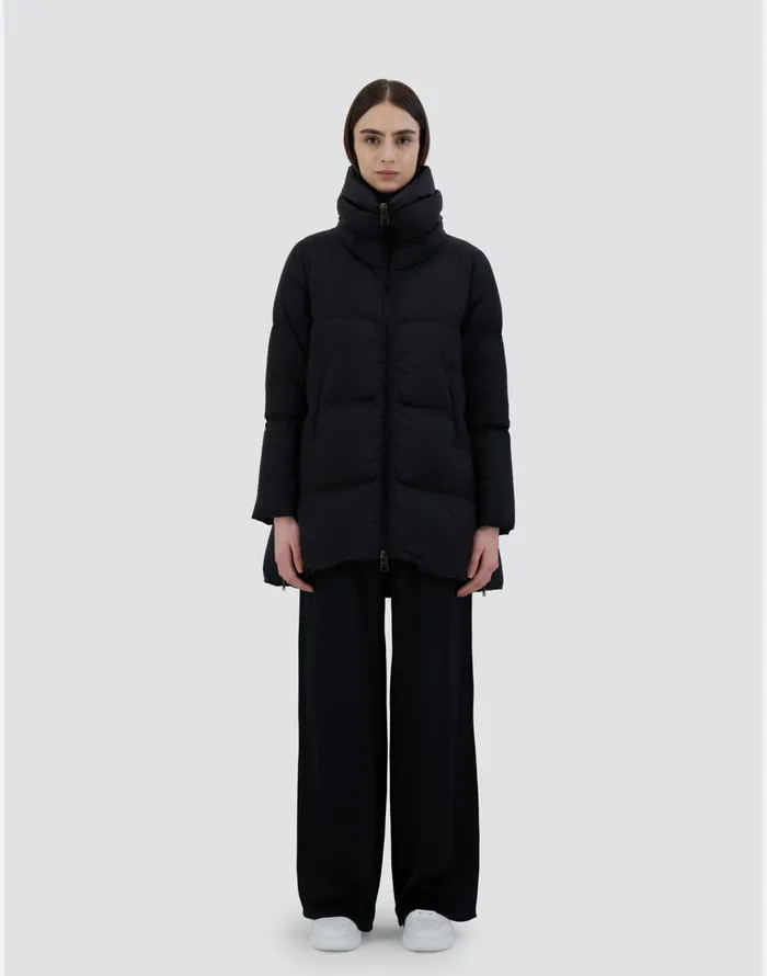 Herno ASHAPE JACKET IN ECOAGE Black Women AShape