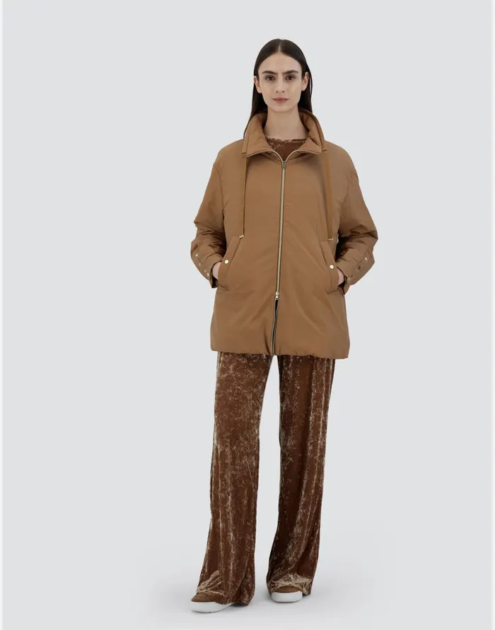 Herno ASHAPE JACKET IN ECOAGE Camel Women AShape