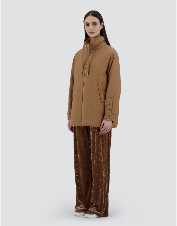 Herno ASHAPE JACKET IN ECOAGE Camel Women AShape