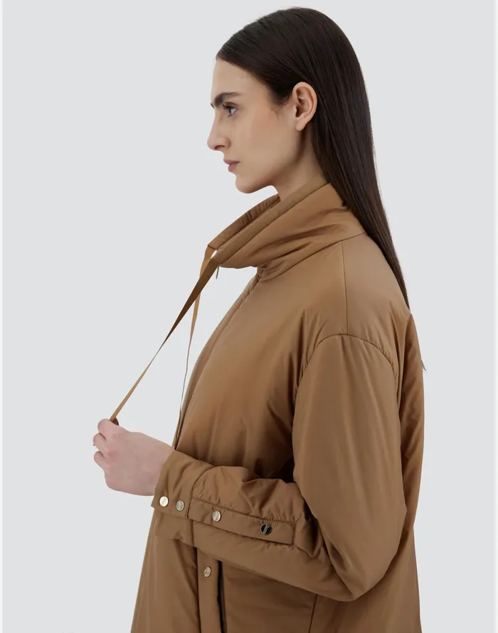 Herno ASHAPE JACKET IN ECOAGE Camel Women AShape