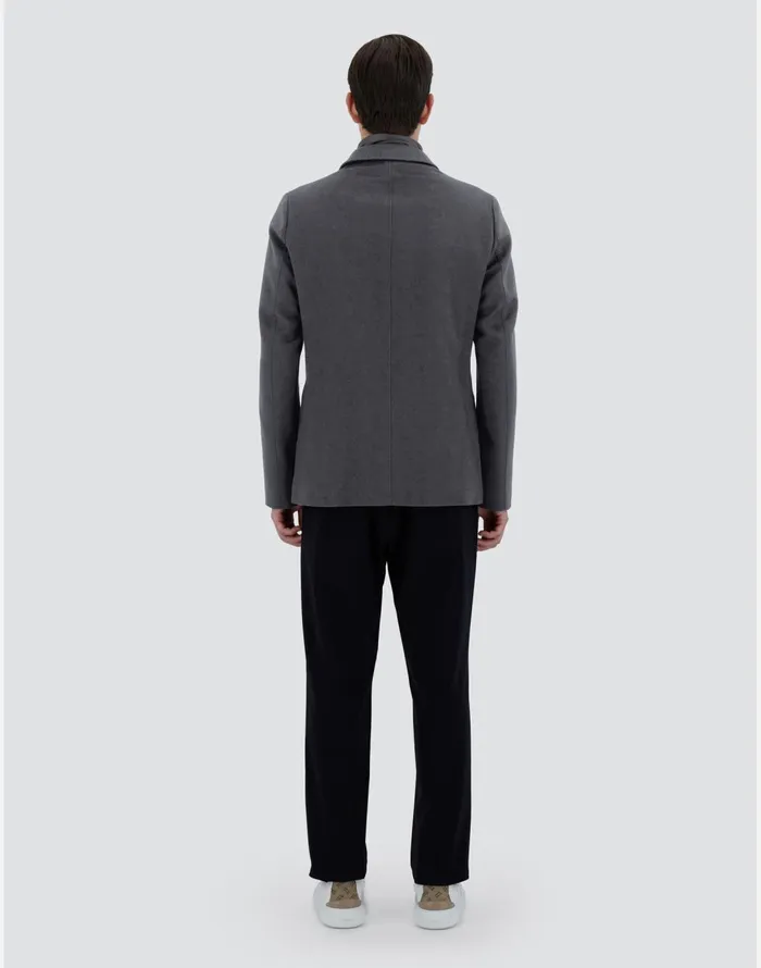 Herno BLAZER IN CASHMERE AND NYLON ULTRALIGHT Grey Men Blazers