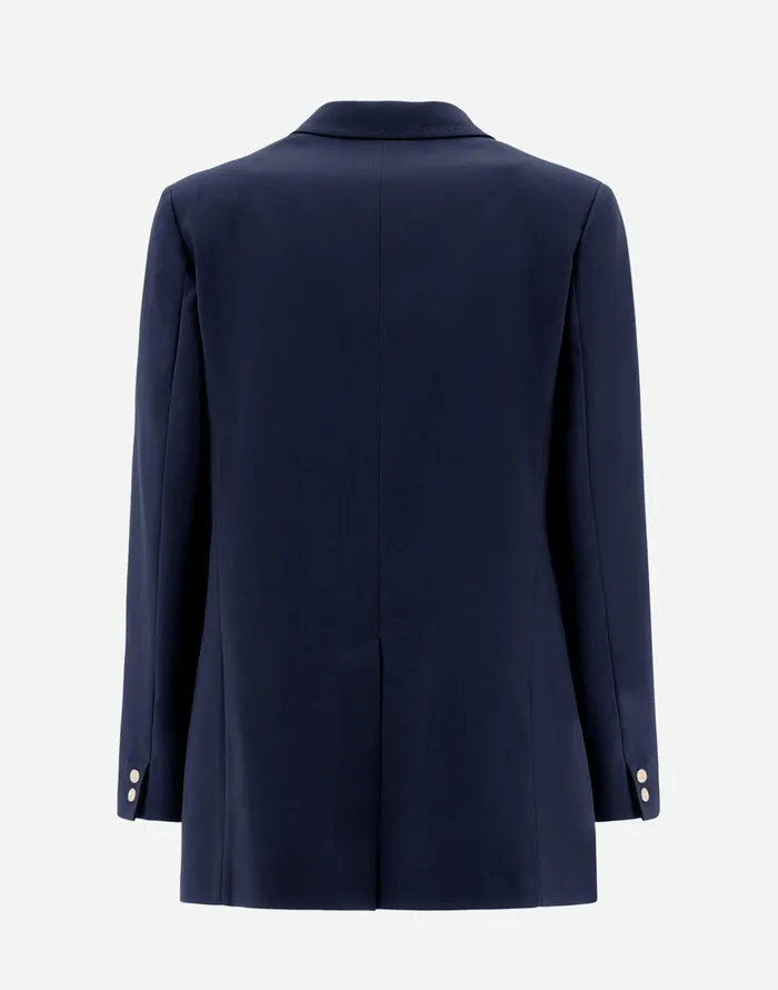 Herno BLAZER IN FLANNELFEELING Navy Blue Women Blazers