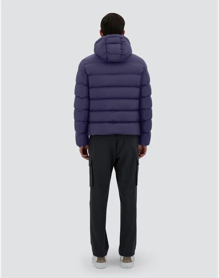 Herno BOMBER JACKET IN ECOAGE New Blue Men Bomber