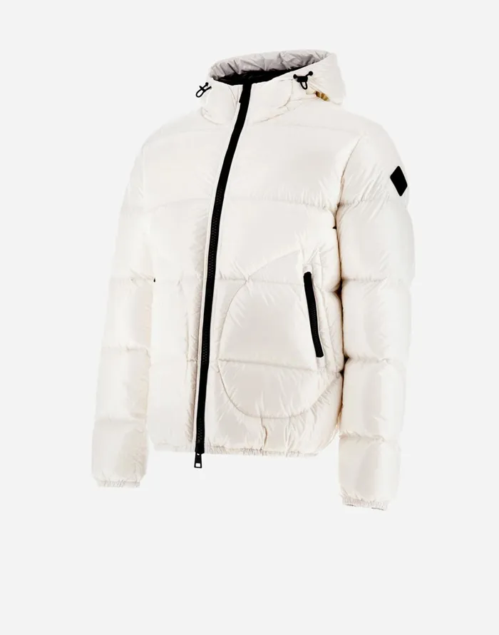 Herno BOMBER JACKET IN GLOSS White Men Bomber