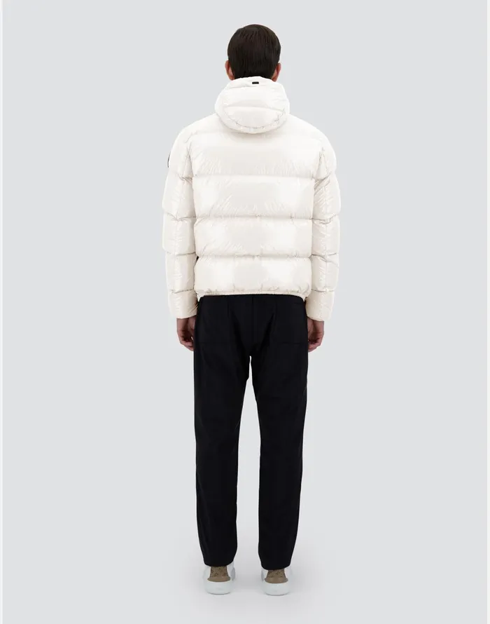Herno BOMBER JACKET IN GLOSS White Men Bomber