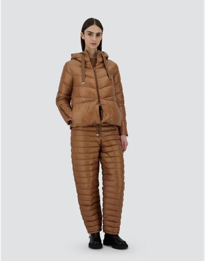 Herno CAPE IN NYLONULTRALIGHT Camel Women Short Down Jackets