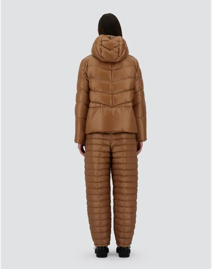 Herno CAPE IN NYLONULTRALIGHT Camel Women Short Down Jackets