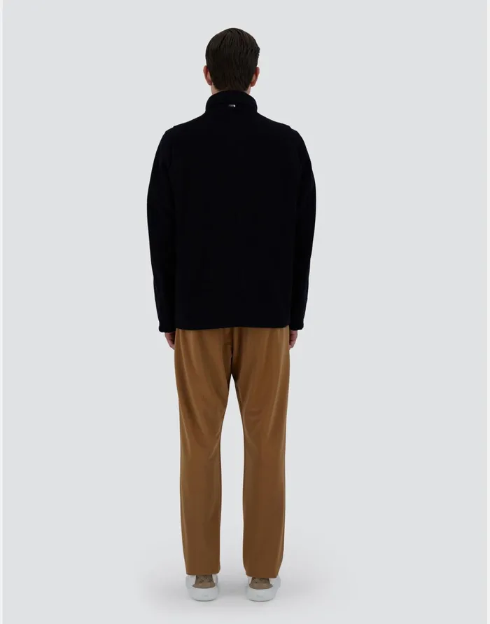 Herno FIELDJACKET IN NEW WOOL CASHMERE Navy Blue Men Field Jacket