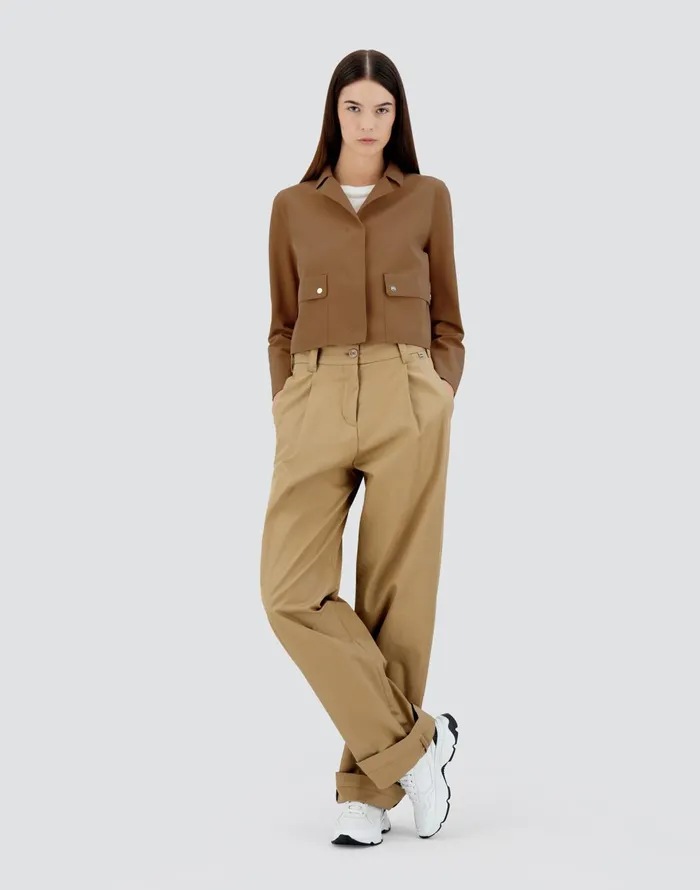 Herno FIRSTACT PEF JACKET Camel Women Parka and Jackets