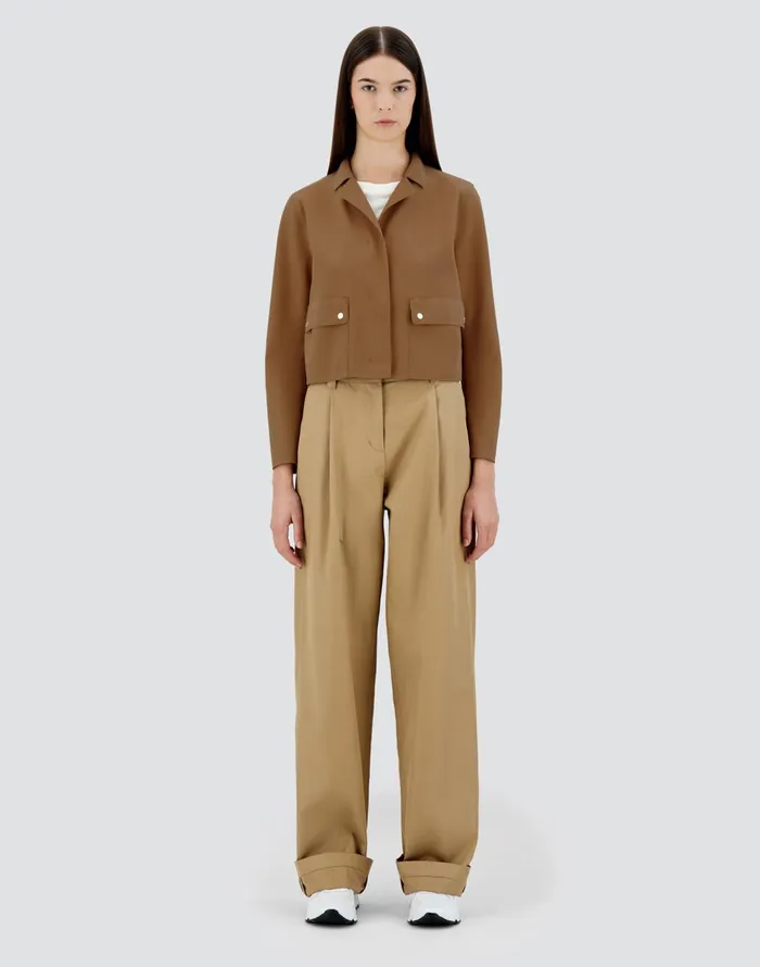 Herno FIRSTACT PEF JACKET Camel Women Parka and Jackets