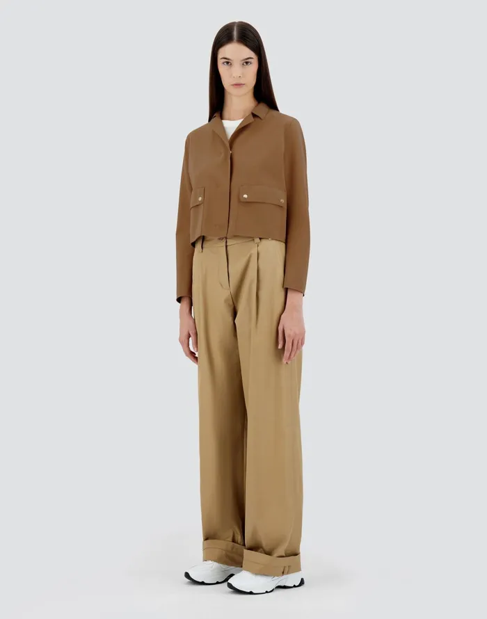 Herno FIRSTACT PEF JACKET Camel Women Parka and Jackets