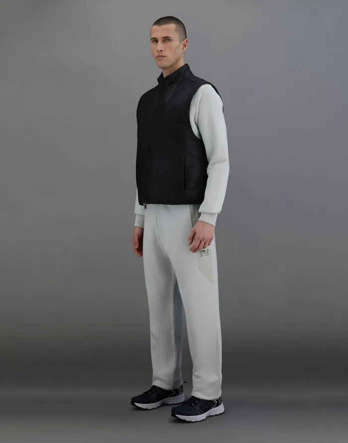 Herno LAMINAR GILET IN TRANSLUCENT RIPSTOP Black Men Laminar Down Jackets