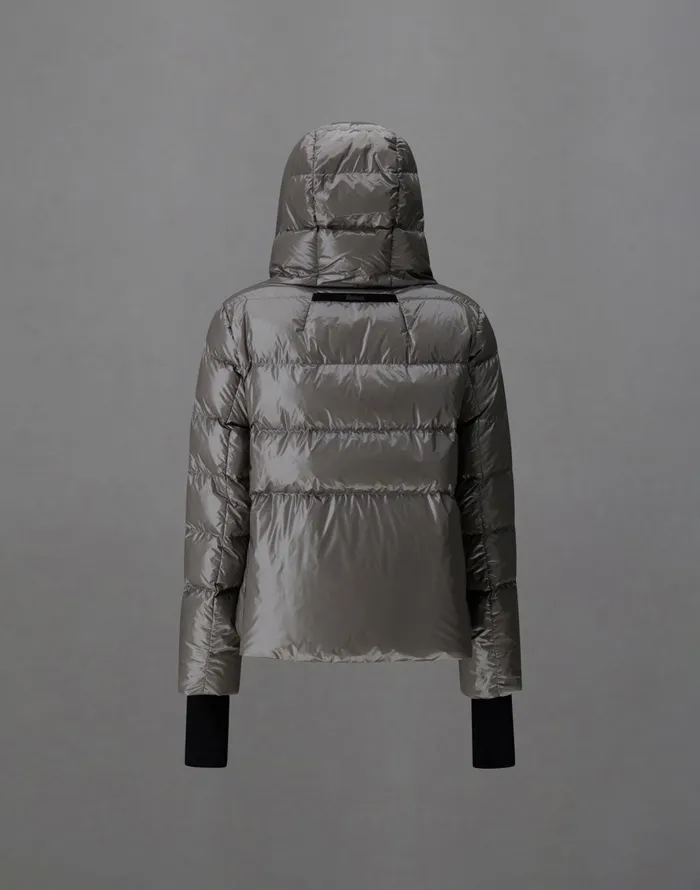 Herno LAMINAR JACKET IN 2L GLAZED RIPSTOP Grey Women Laminar Down Jackets