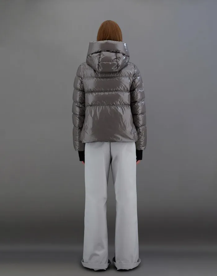 Herno LAMINAR JACKET IN 2L GLAZED RIPSTOP Grey Women Laminar Down Jackets