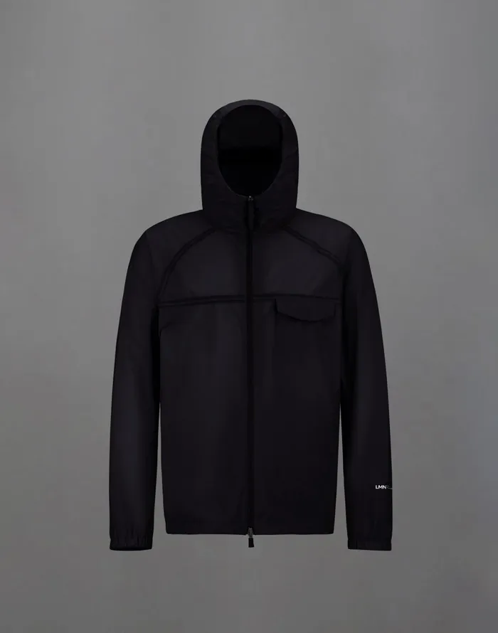 Herno LAMINAR JACKET IN 3L TRANSLUCENT RIPSTOP Black Men Parka and Jackets