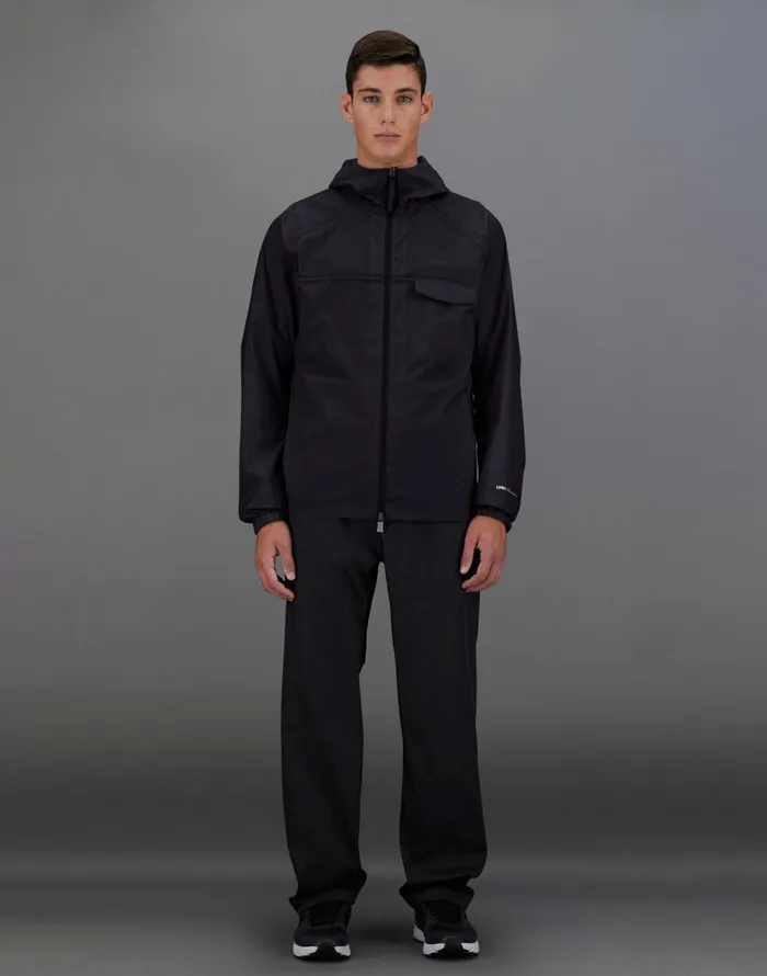 Herno LAMINAR JACKET IN 3L TRANSLUCENT RIPSTOP Black Men Parka and Jackets