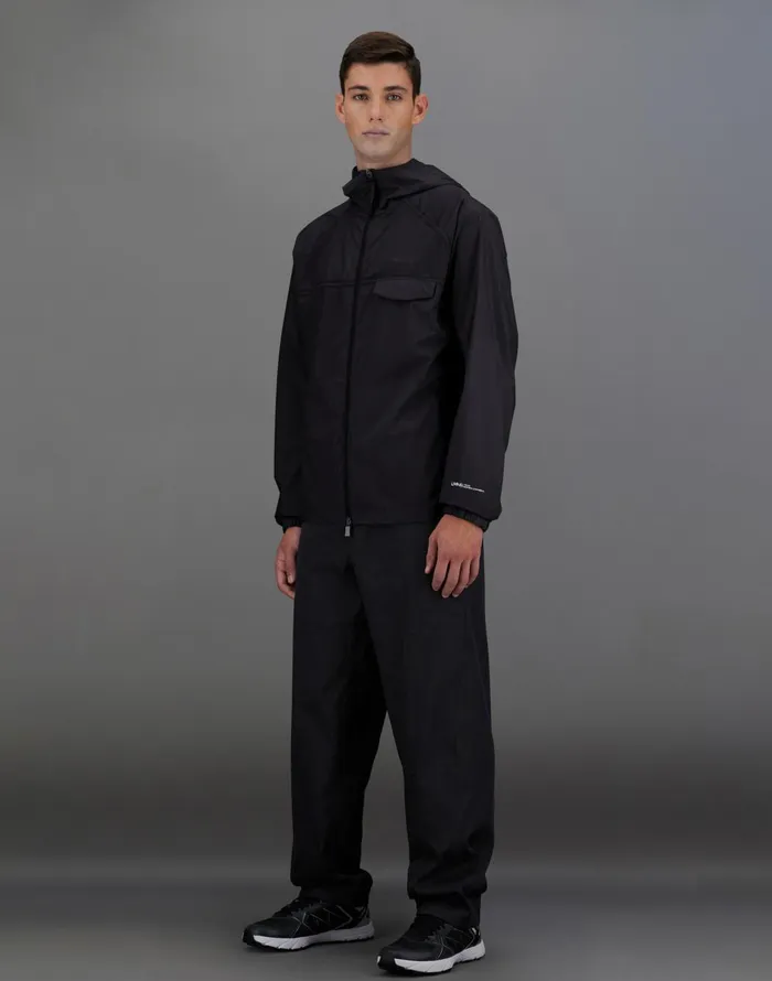 Herno LAMINAR JACKET IN 3L TRANSLUCENT RIPSTOP Black Men Parka and Jackets