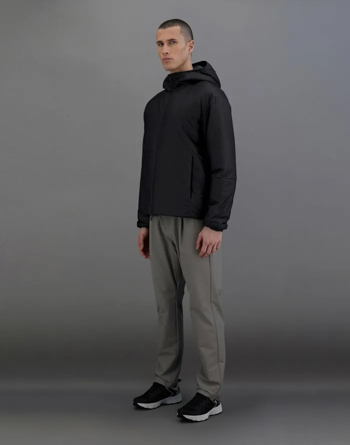 Herno LAMINAR JACKET IN TRANSLUCENT RIPSTOP Black Men Bomber