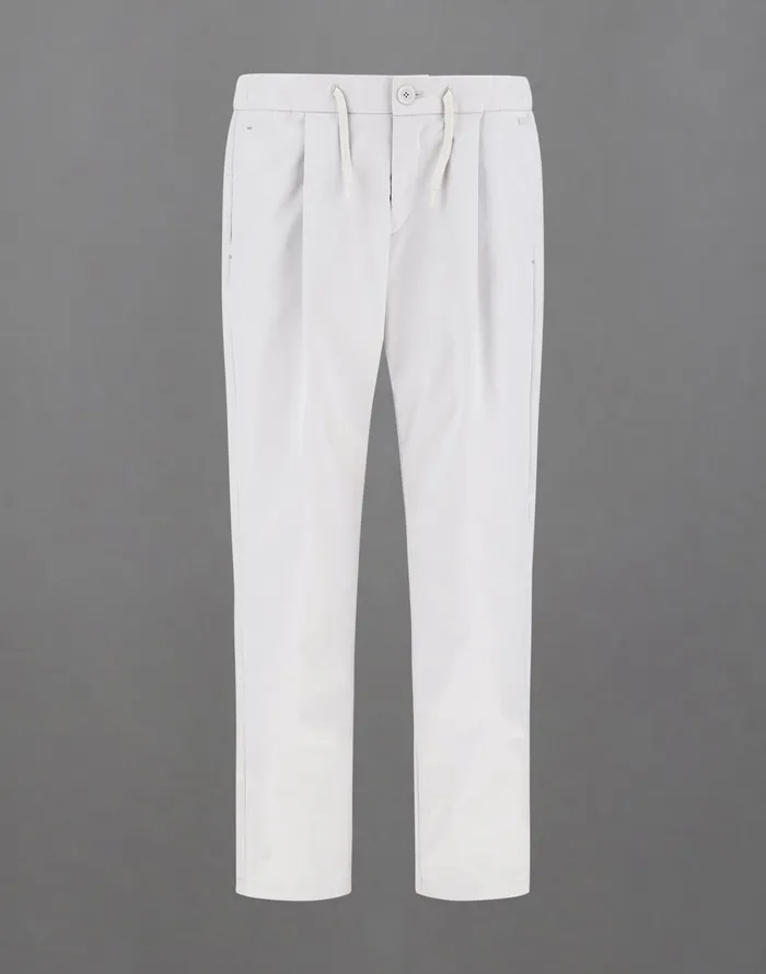 Herno LAMINAR TROUSERS IN SOFT TWILL Ice Men Trousers