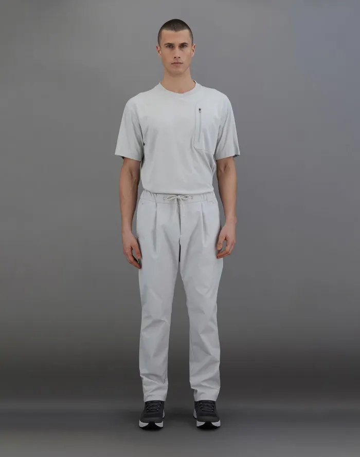 Herno LAMINAR TROUSERS IN SOFT TWILL Ice Men Trousers