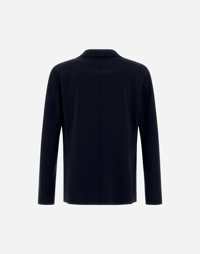 Herno LIGHT SCUBA BLAZER Navy Blue Men Blazers
