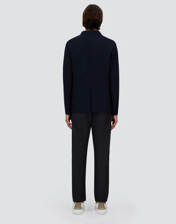 Herno LIGHT SCUBA BLAZER Navy Blue Men Blazers