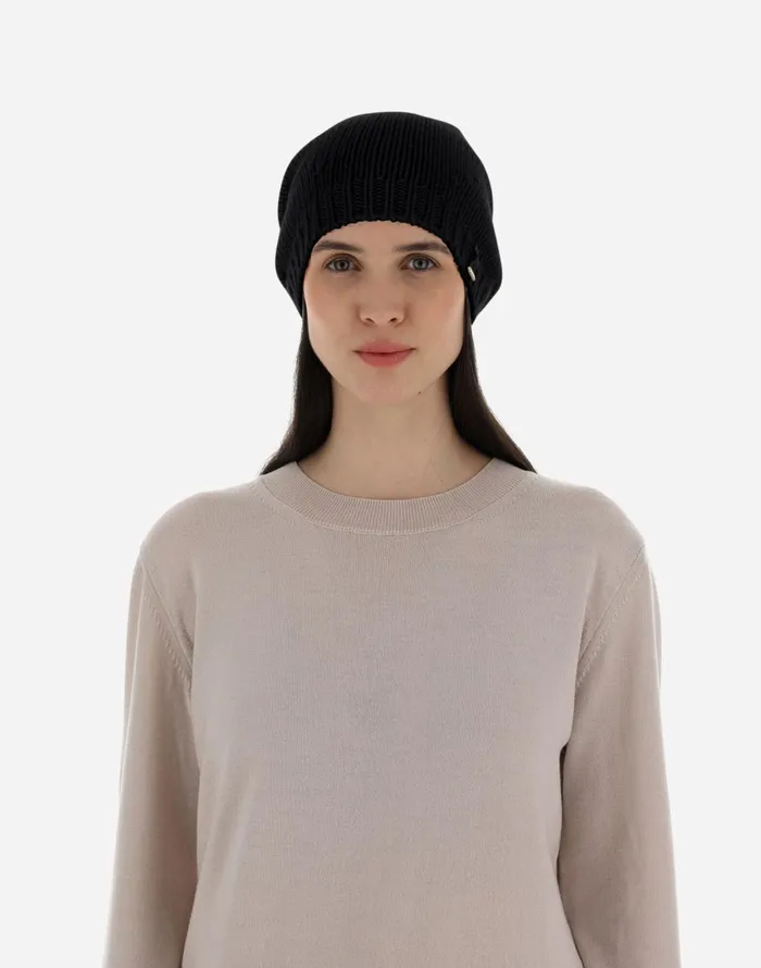 Herno MISS BEANIE Black Women Hats