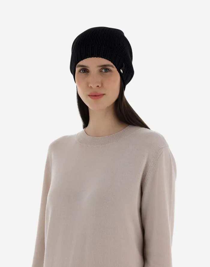 Herno MISS BEANIE Black Women Hats