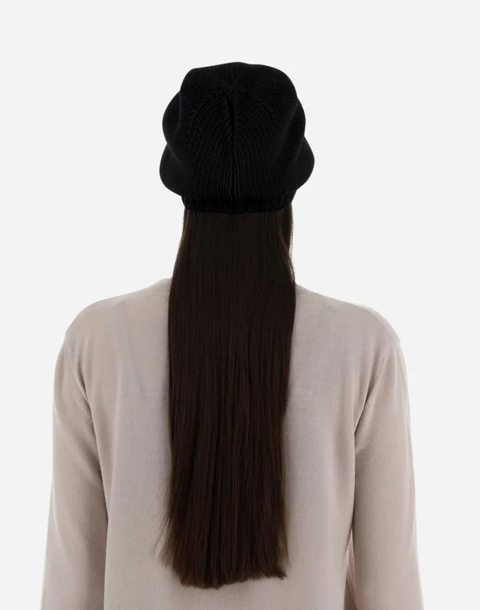 Herno MISS BEANIE Black Women Hats