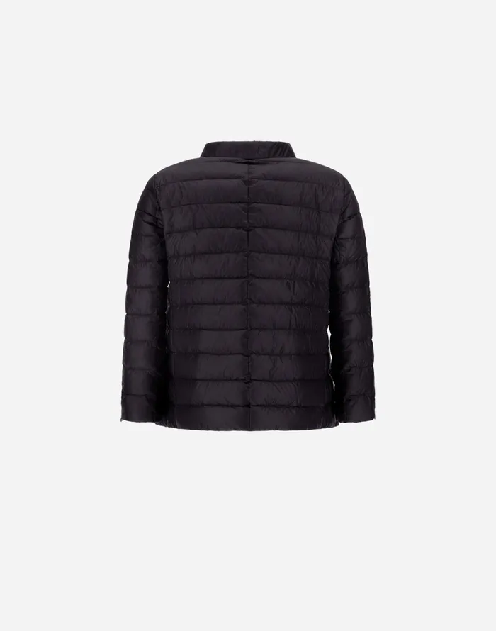 Herno NYLON ULTRALIGHT JACKET Black Women Parka and Jackets